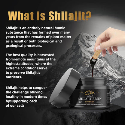 Pure Himalayan Shilajit Resin – Ancient Mineral-Rich Vitality Booster